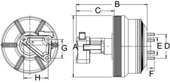 Horton DM Advantage Fan Clutch fits Cummins Peterbilt 2008-2009