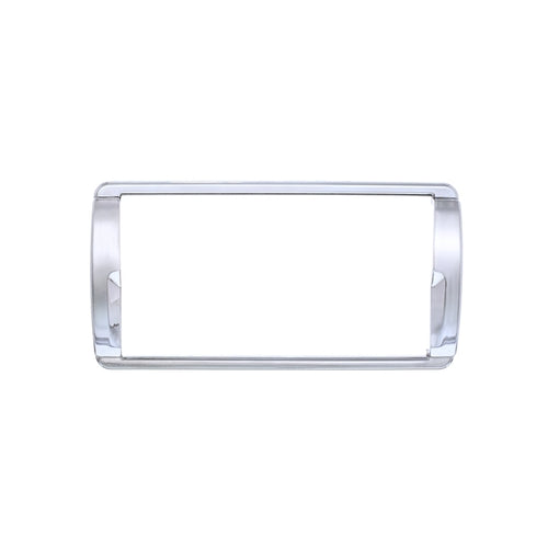 Chrome 4-Switch Dash Panel Trim For 2018+ fits Freightliner Cascadia