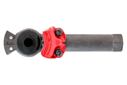 Red MAXXGrip Gladhand, Anodized, Emergency