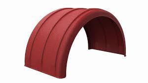 Minimizer Red The Texas Double Single Fender Axle Plastic 22.5" / 24.5" (EACH )