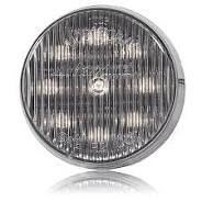 2" Round White Interior Courtesy Light LED