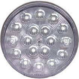 4" Round Amber Clear Lens Turn Tail Light Led Maxxima