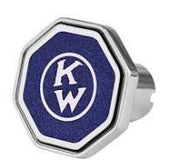 Old Logo Octagon  Blue Fist Kenworth Tractor & Trailer Air Valve Knobs
