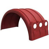 Minimizer Red W/ Lightbox The Texas Double Single Fender Axle Plastic 22.5" / 24.5" (EACH )