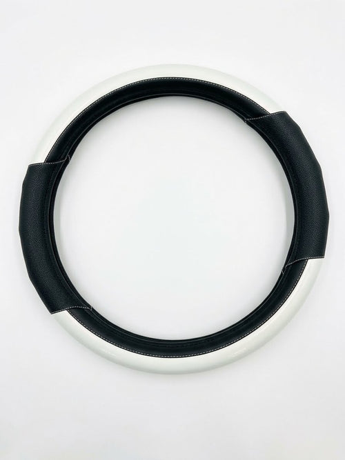18” Steering Wheel Cover Bright White