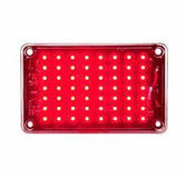 5 x 3 Red LED Strobe Light