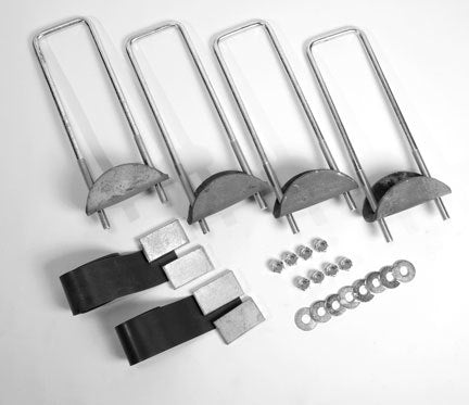 Dyna-Clamp Kit (17" U-Bolts) For Frame Rails 11” Deep Or Less