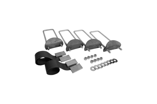 Merritt Dyna-Clamp Kit (17" U-Bolts) For Frame Rails 11” Deep Or Less