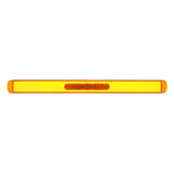 28 LED 17" Turn Signal Light Bar - Amber LED/Amber Lens