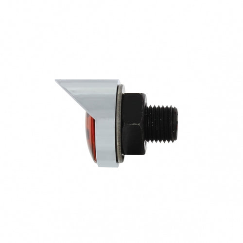 3 High Power LED 1” Clearance/Marker Light with Visor - Amber