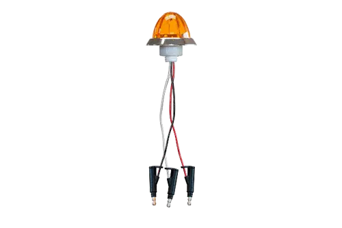 Mid Size Hero Watermelon Light with Amber Lens and Amber LEDs