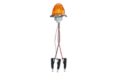 Mid Size Hero Watermelon Jewel Light with Amber Lens and Amber LEDs