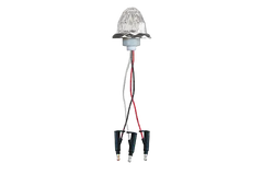 Mid Size Hero Watermelon Jewel Light with Clear Lens and White LEDs
