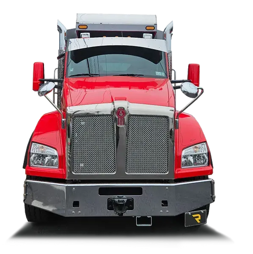 Aero Visor, Blank, Fits Kenworth T680, T880, and W990 Flat Top Sleeper Trucks with Factory Visor
