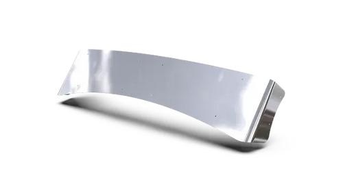 Aero Visor, Blank, Fits Kenworth T680, T880, and W990 Flat Top Sleeper Trucks with Factory Visor
