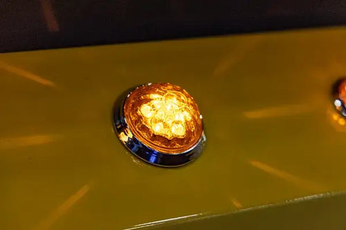 Mid Size Hero Watermelon Lo-Pro Jewel Light with Amber Lens and Amber LEDs