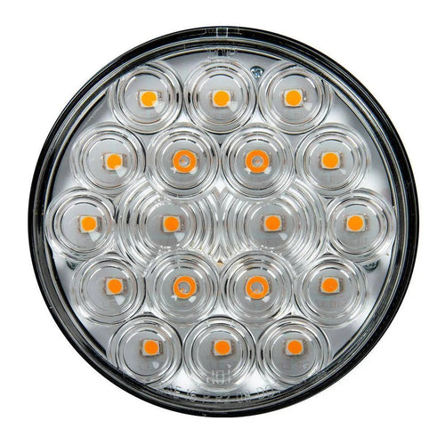 4" LED Sealed Light Fleet Series Amber Clear