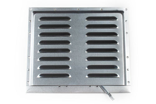 Tramec Sloan Aluminum Trailer Vent Louvered, 10.5" x 12.5", Adjustable