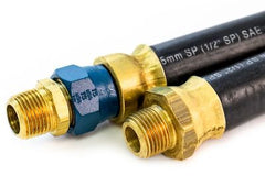 Tramec 1/2" MAXXDuty Hose Assembly,  3/8" Fixed 3/8" Swivel, 22"
