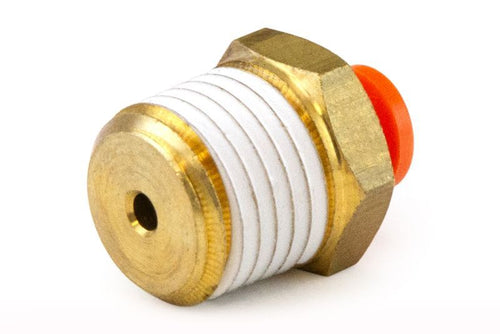 Straight Male Connector, 1/8"x1/16", Single Pack