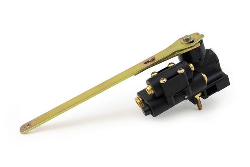 Tramec Height Control Valve, Hadley Style Tractor Chassis, Peterbilt, Kenworth, Normally Open Dump Valve