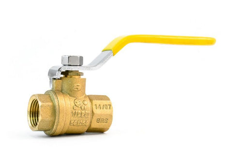 Tramec Female Ball Valve, 1/2" 600 PSI Water/Oil/Gas