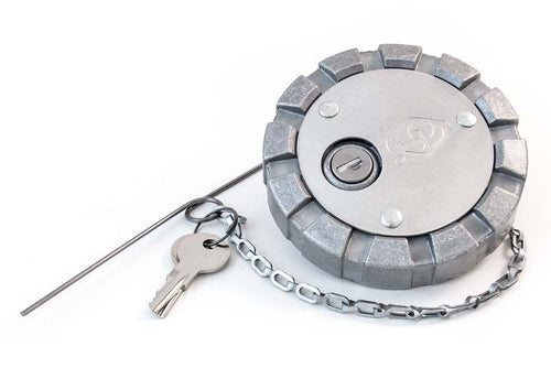 3" Aluminum Fuel Cap, Vented, Locking