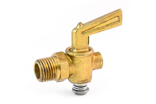 Male Pipe Groung Plug Valve, 1/4", Pack
