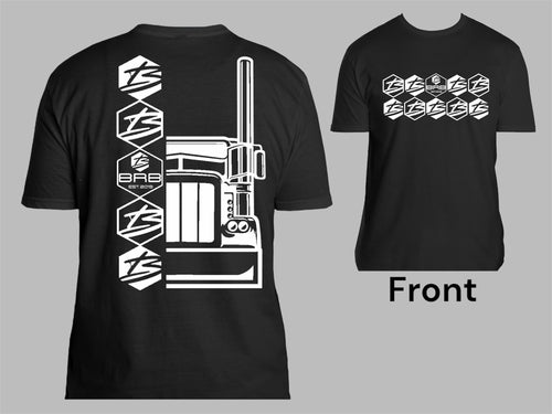 T-Shirt BRB Checker Peterbilt Size L