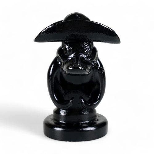 Pirate Duck Black Ornament