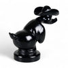 Cowboy Duck Black Ornament