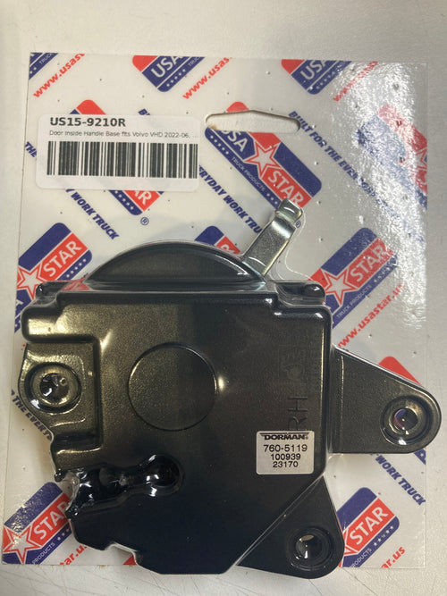 Door Inside Handle Base fits Volvo VHD 2022-06, Volvo VNL 2022-06, Volvo VNR 2022-18 Passenger Side
