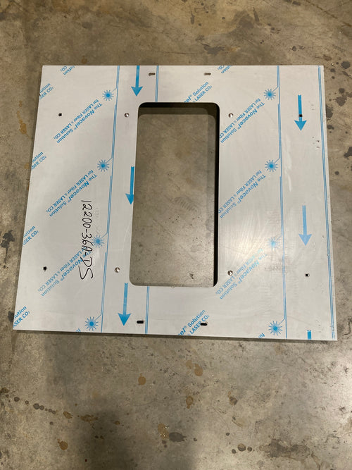 36 inch Universal Fit In-Frame Deck Plate with Cutout.*