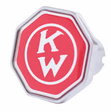 KW Old Logo Octagon Red Tractor & Trailer Air Valve Knobs