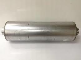 Muffler 9 Overall Lenght 26.50. Inlet 5 Outlet 5 Silenciador