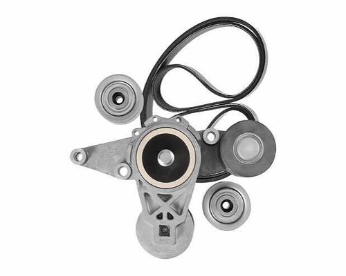 Dayco Heavy-Duty Serpentine Belt Kit Fits Kenworth, Peterbilt, T680, T800, T880, 365, 367, 389, 2017-2020, MX13, Liter 12.9L
