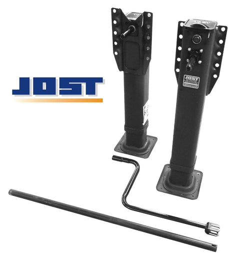 Jost Complete Landing Gear Set 10-Bolt Tráiler Landing Gear 19" Model# A400.G.19