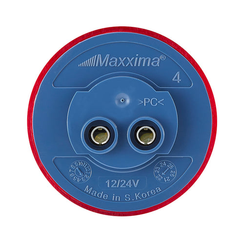 2" Round P2/P3 Clearance Marker Red - 12/24VDC Dual Voltage