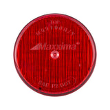 2" Round P2/P3 Clearance Marker Red - 12/24VDC Dual Voltage