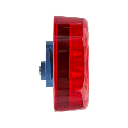 2" Round P2/P3 Clearance Marker Red - 12/24VDC Dual Voltage
