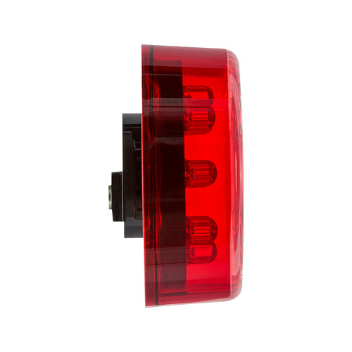 2" Red Round Clearance Marker Light Maxxima 