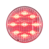 2" Round Red Clear Clearance Marker Light Maxxima