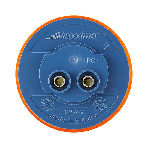 2" Round P2/P3 Clearance Marker Amber - 12/24VDC Dual Voltage