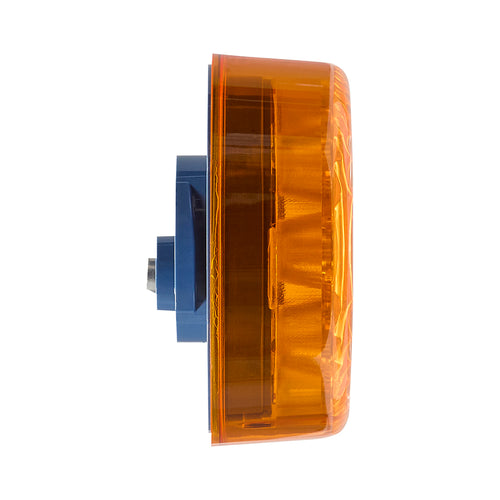 2" Round P2/P3 Clearance Marker Amber - 12/24VDC Dual Voltage