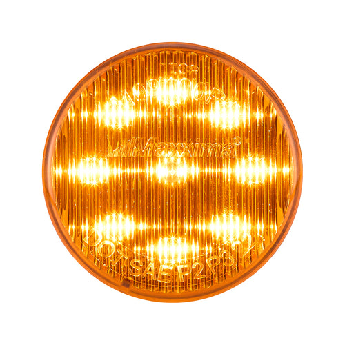 2" Round Amber Clearance Marker Light