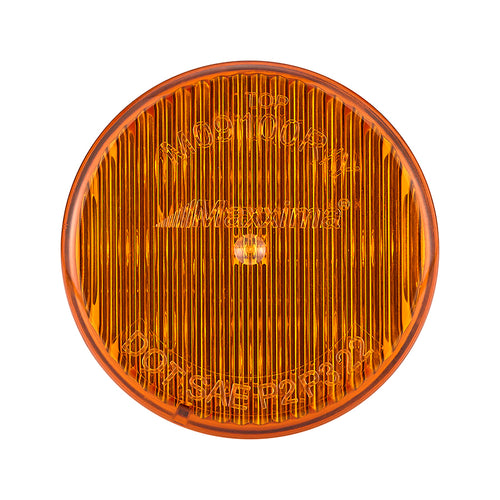 2" Round Amber Clearance Marker Light