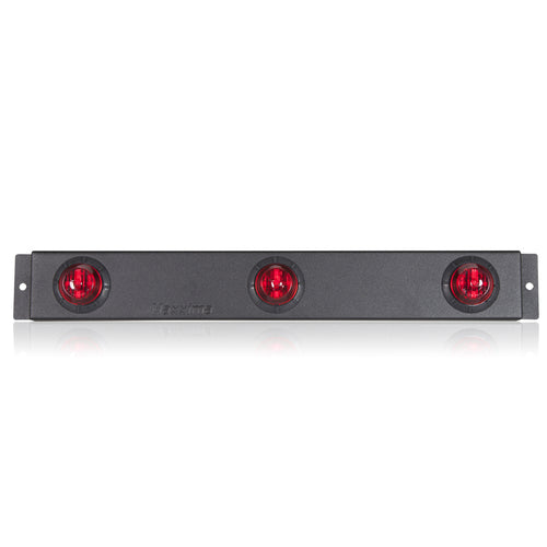 Low Profile Lightning Id Bar 1 1/4" Round Red P2PC CM