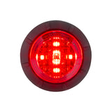 1.25" Round P2/P3/PC2 Clearance Marker Red, 3/4" Mounting