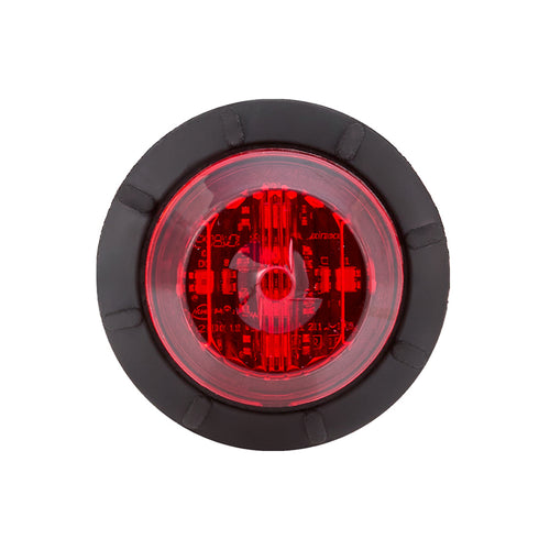1.25" Round P2/P3/PC2 Clearance Marker Red, 3/4" Mounting