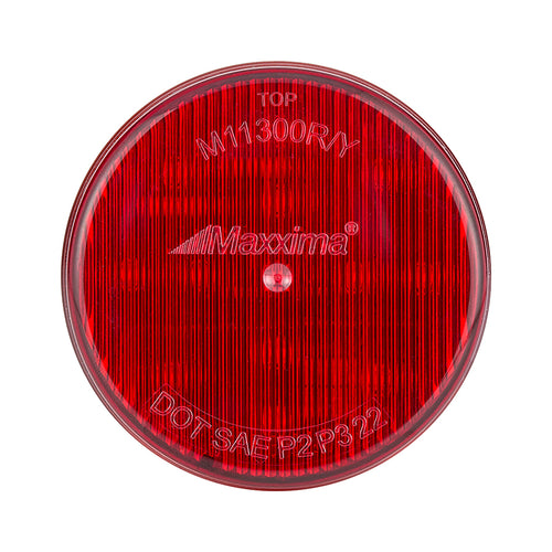 2.5" Round P2/P3 Clearance Marker Red